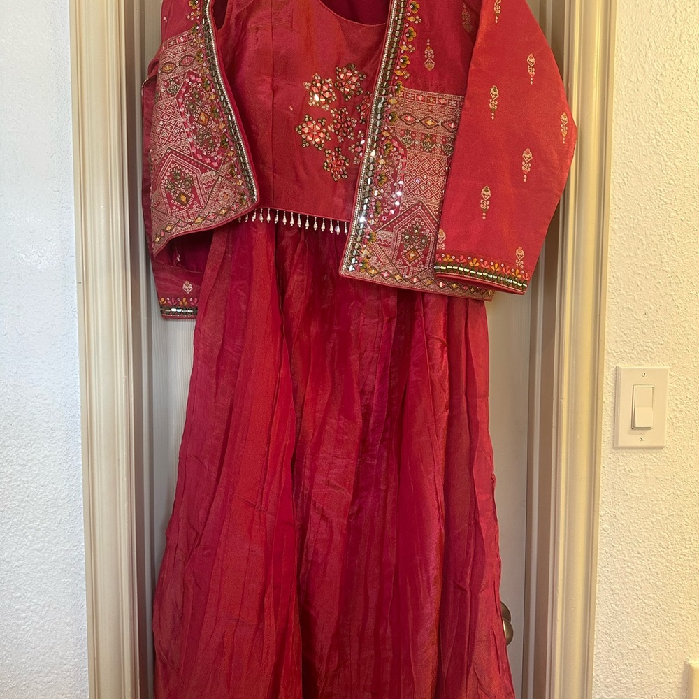 Women’s lengha with jacket